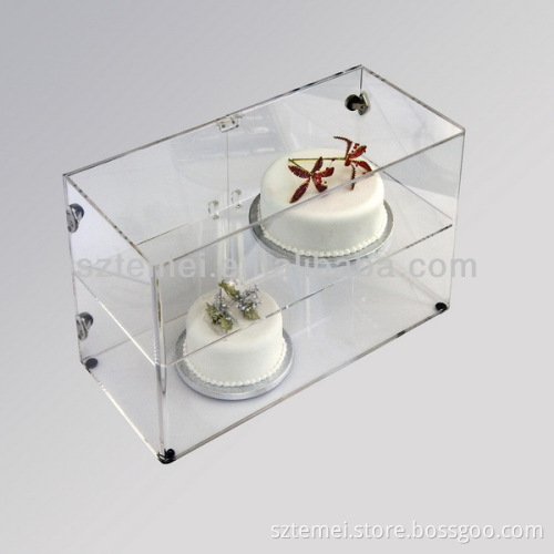 acrylic counter display cabinet